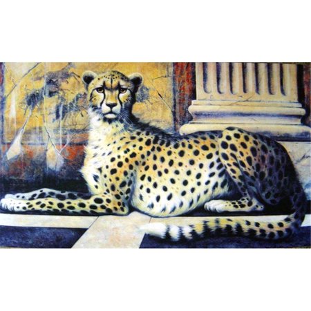 H2H Cheetah Door Mat H28603
